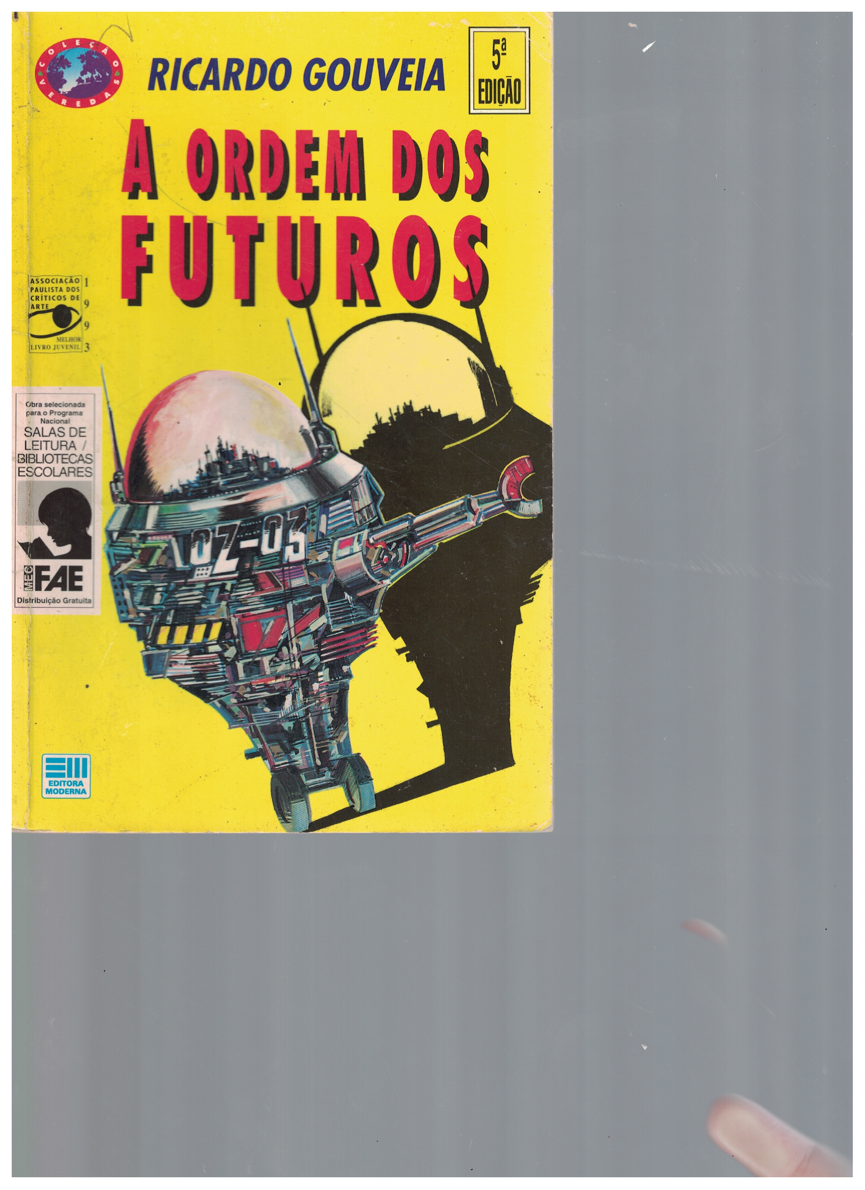 Capa de A ordem dos futuros
