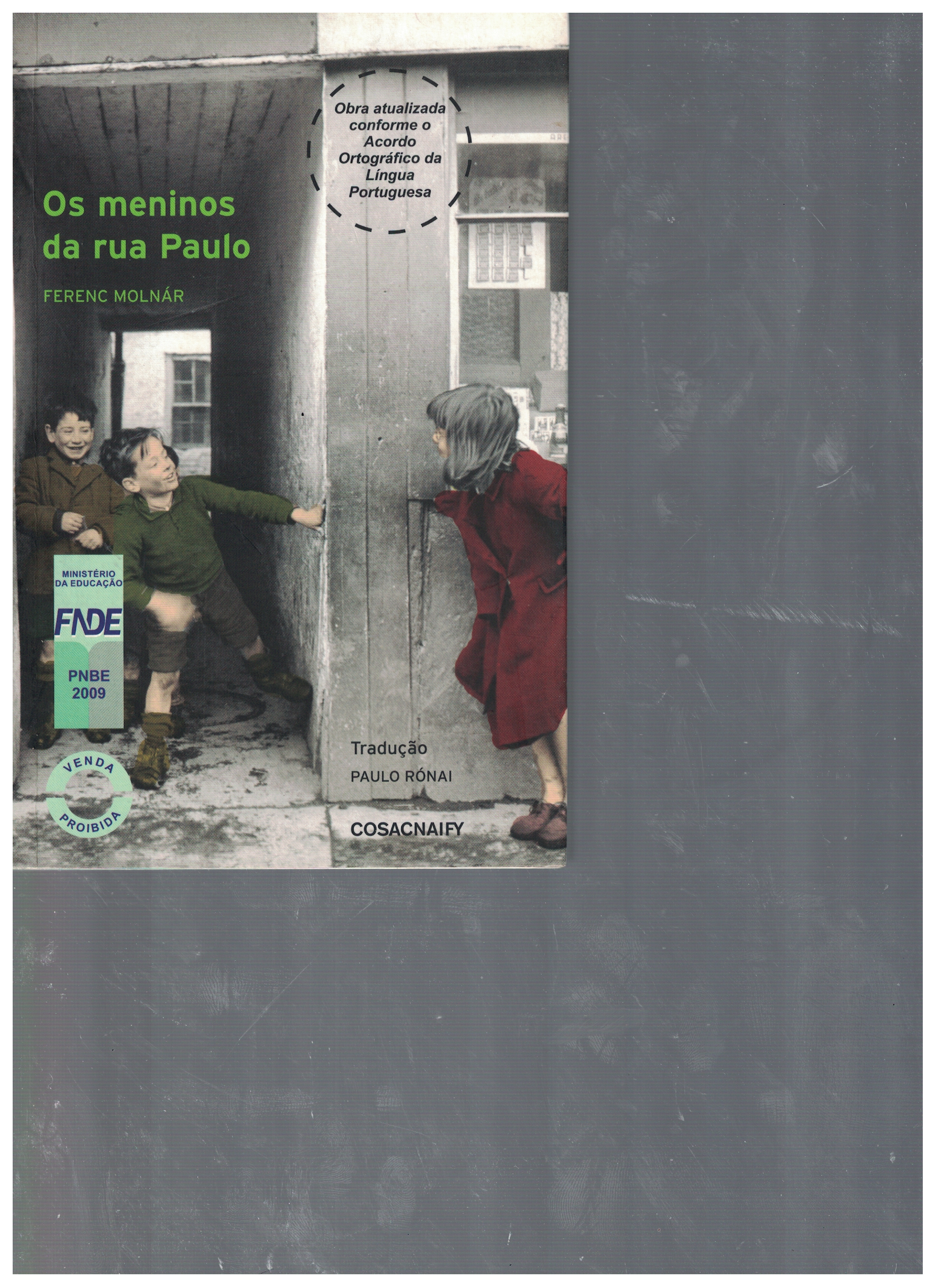 Capa de Os meninos da rua paulo