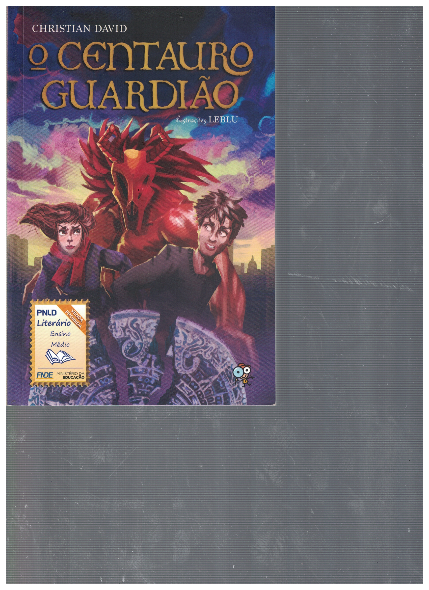 Capa de O centauro guardião