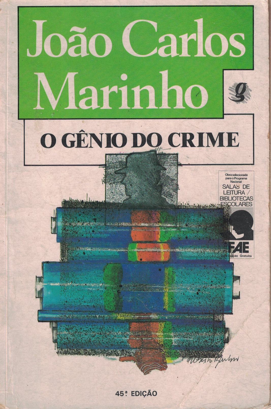 Capa de O gênio do crime