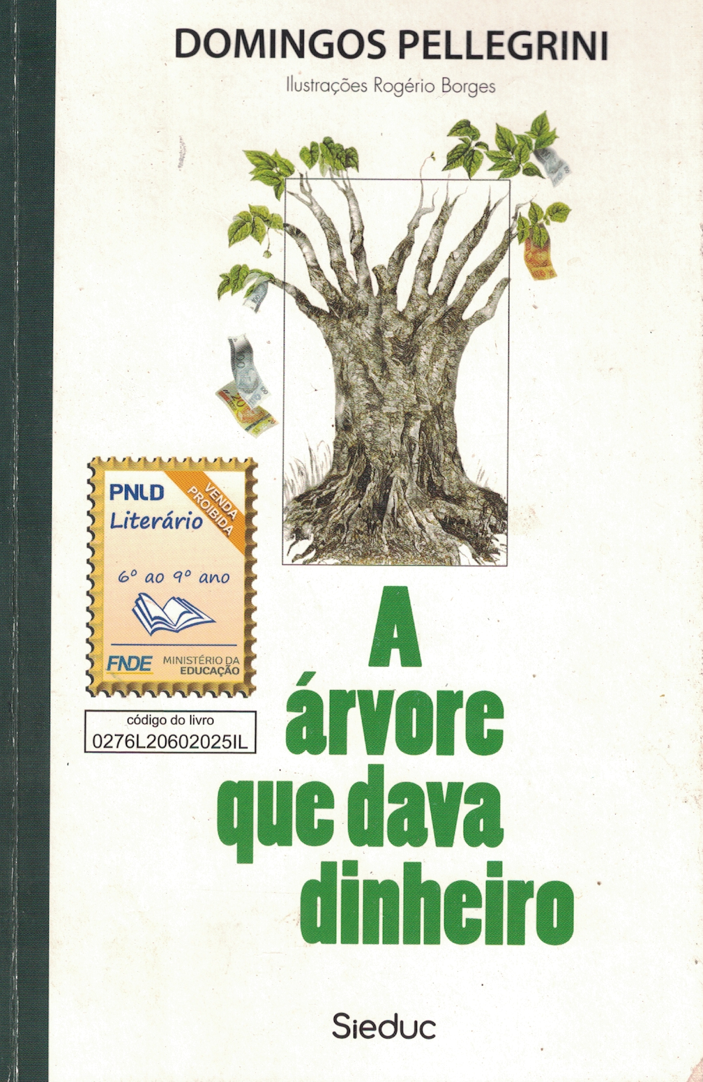 Capa de A árvore que dava dinheiro