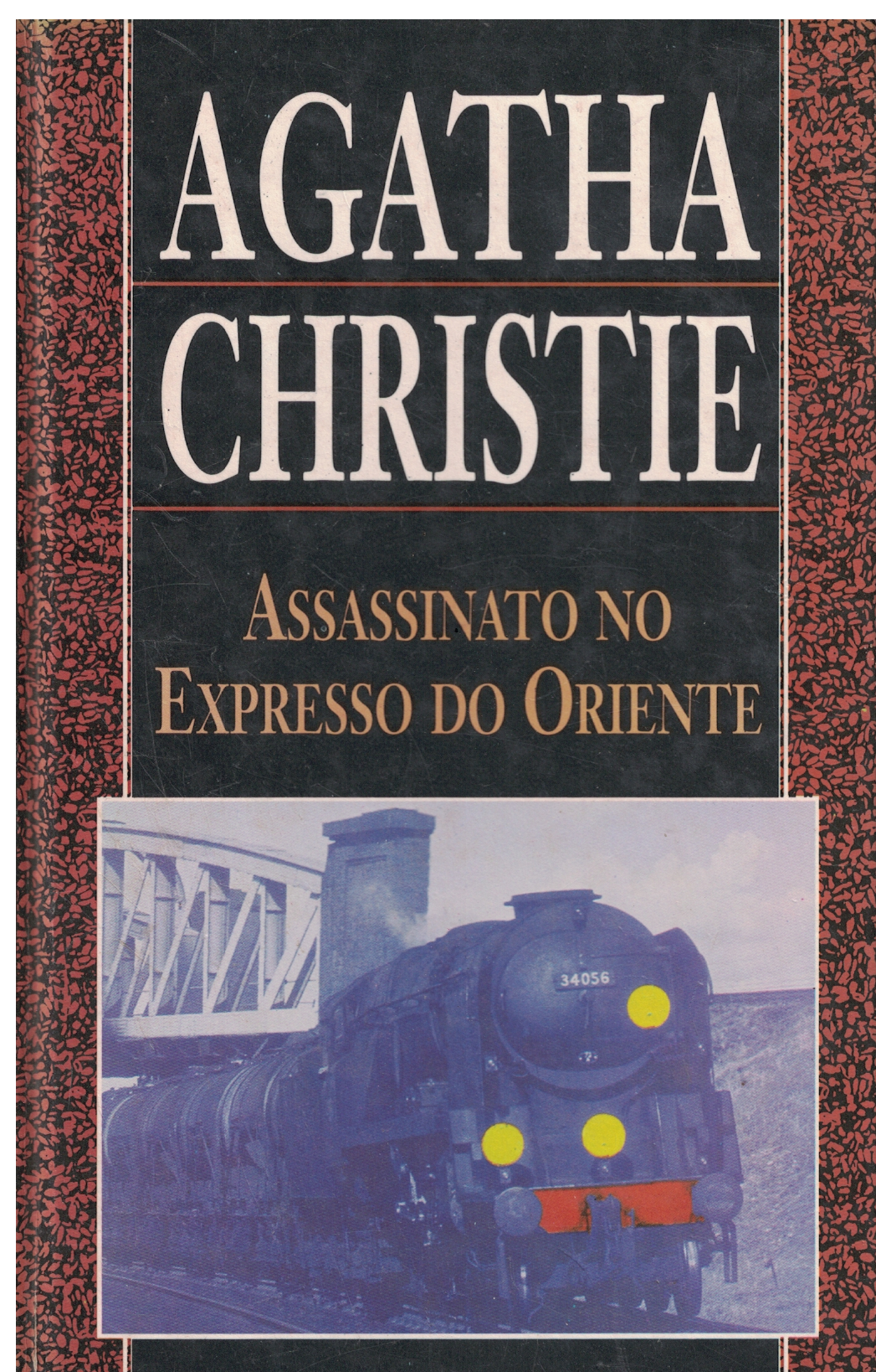 Capa de Assassinato Expesso do Oriente 