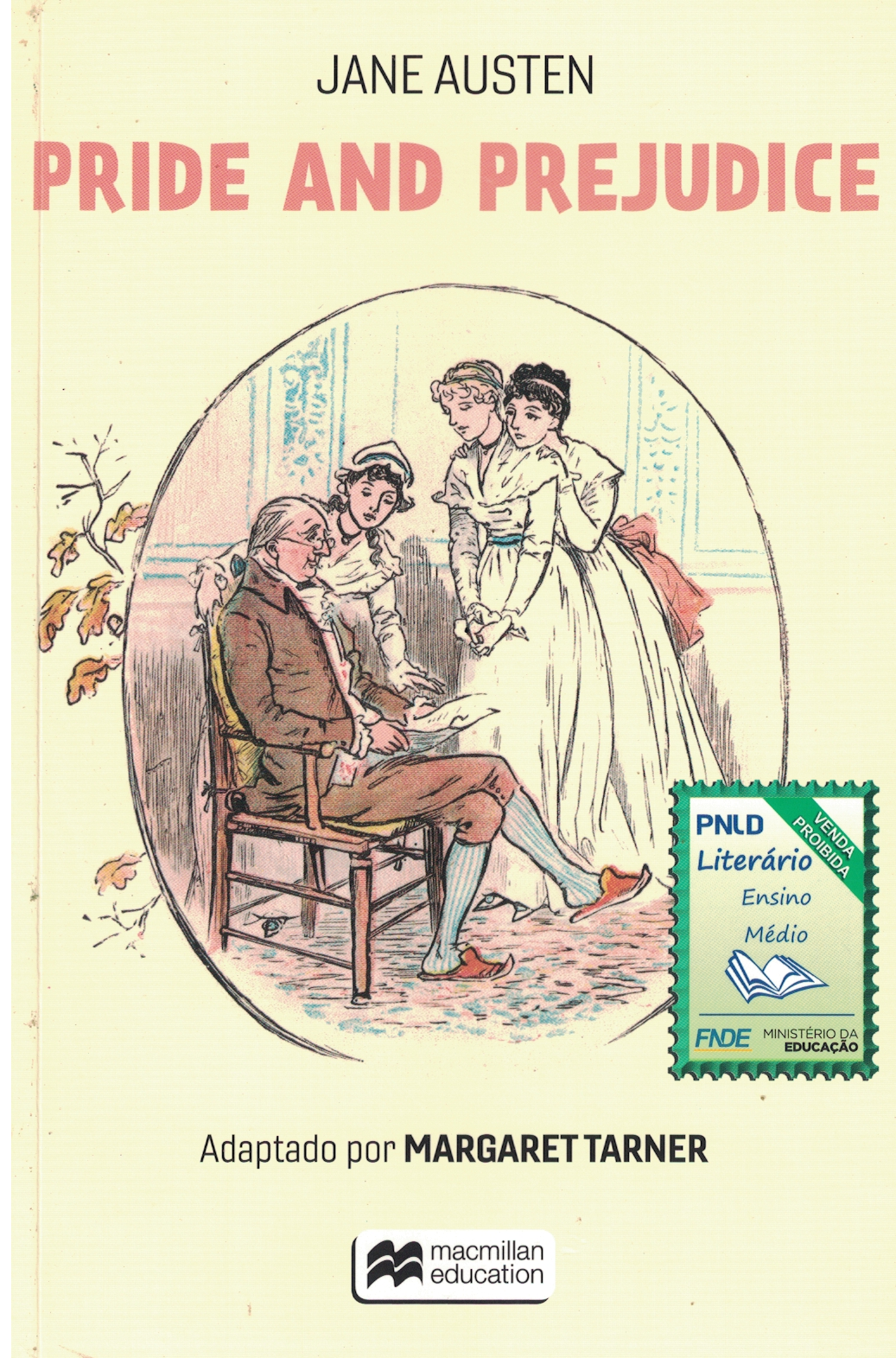 Capa de Pride and prejudice