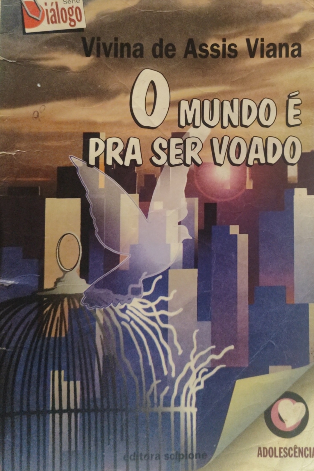 Capa de O mundo é pra ser voado