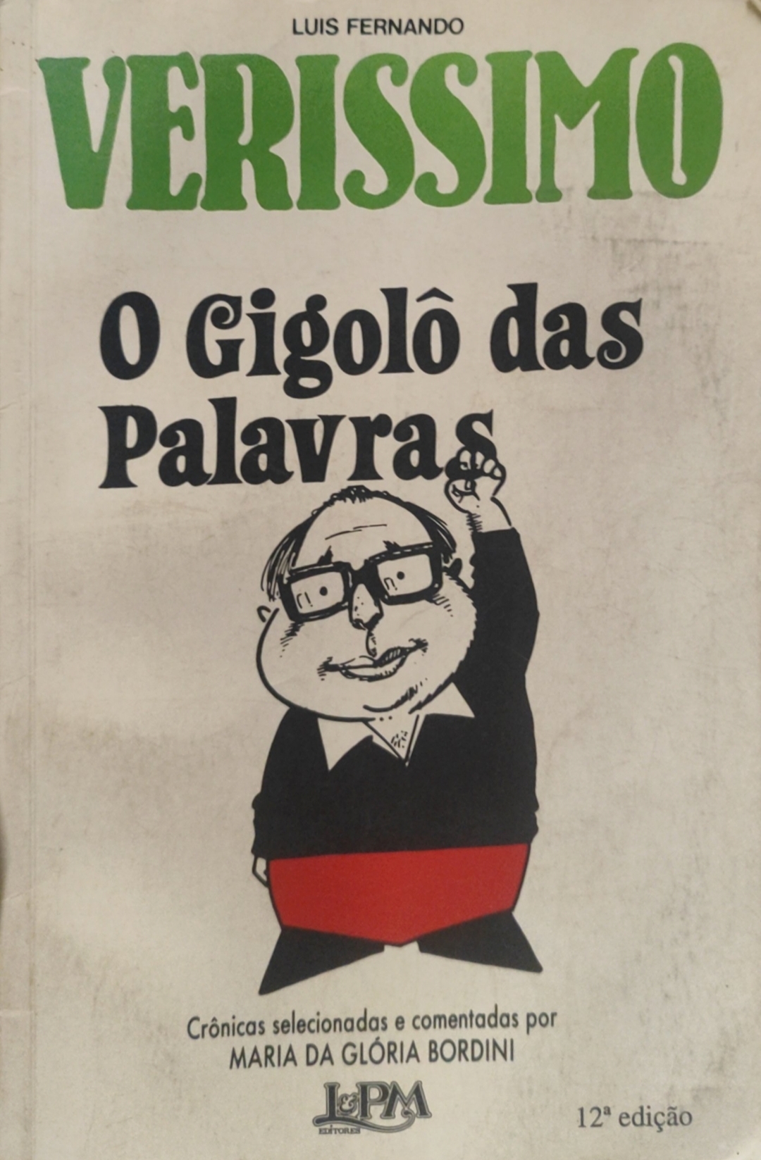 Capa de O gigolô das palavras 