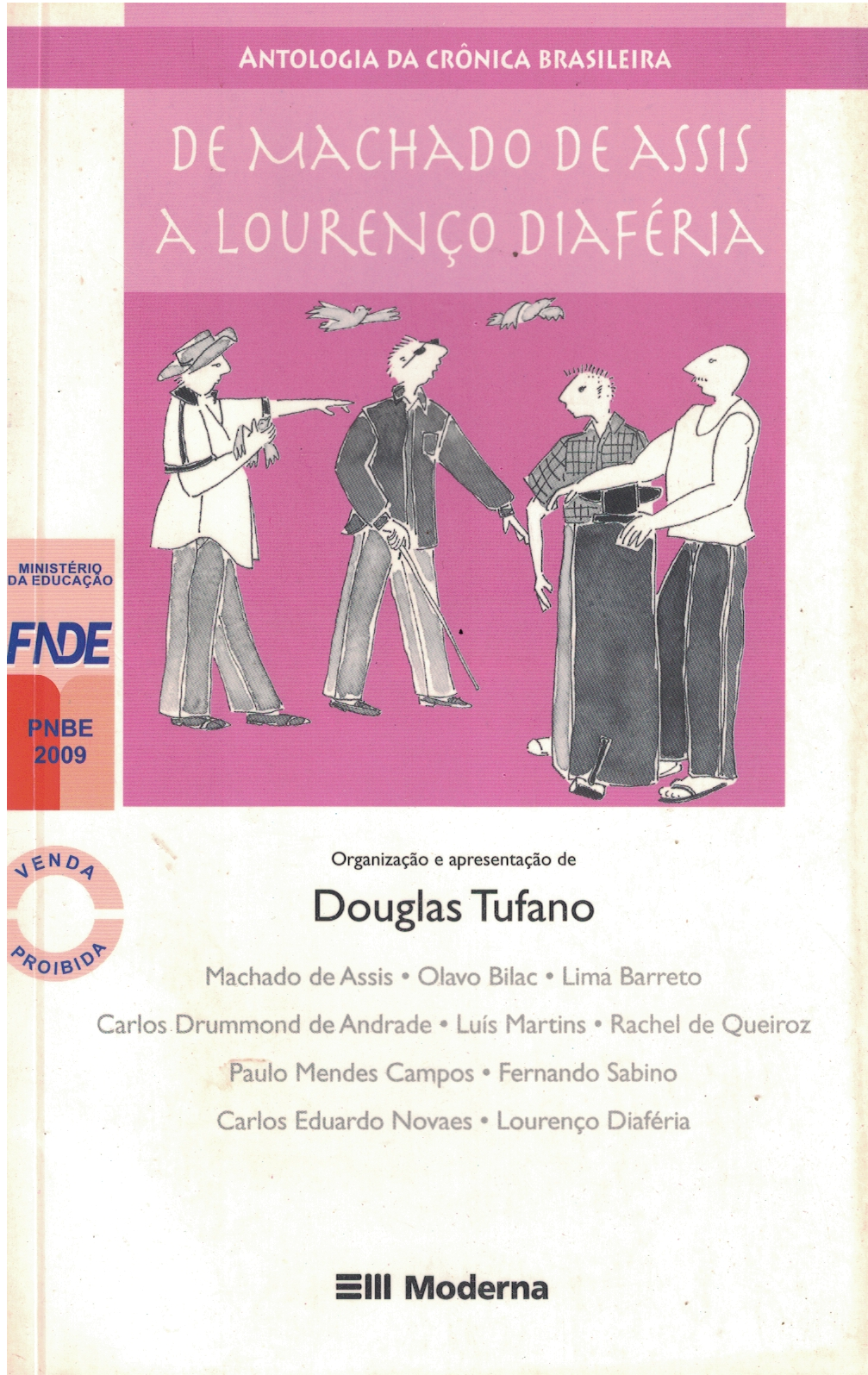 Capa de De machado de assis a lourenço di féria