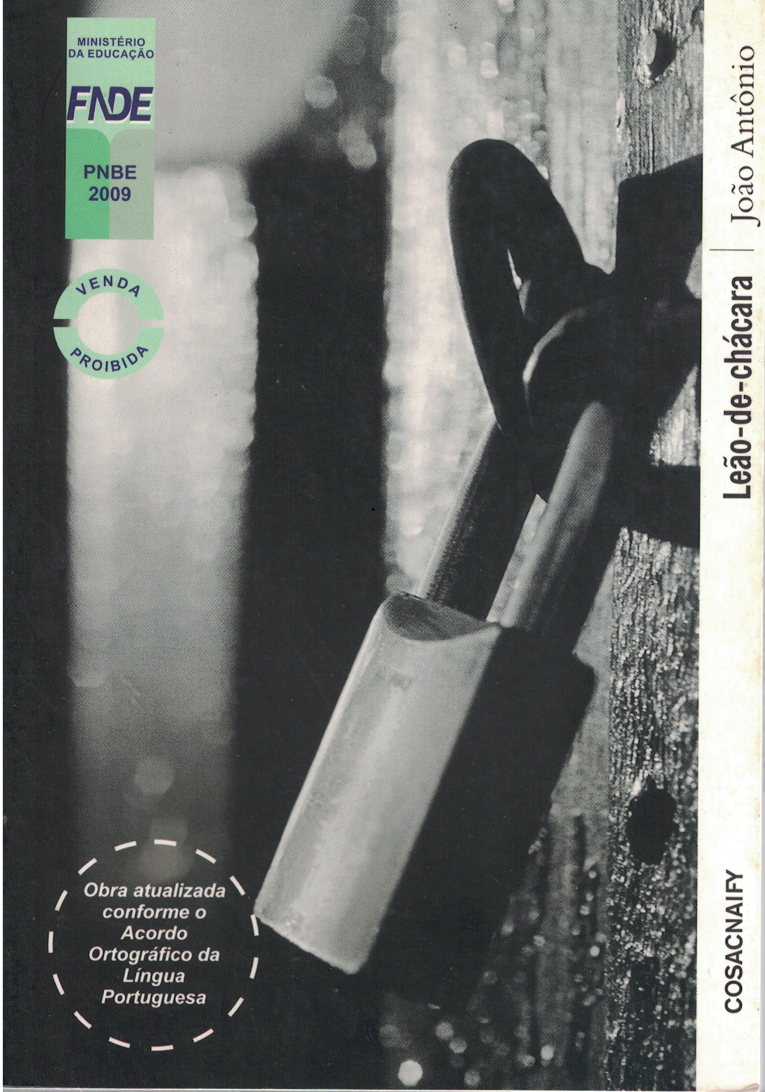 Capa de LEÃO-DE-CHÁCARA