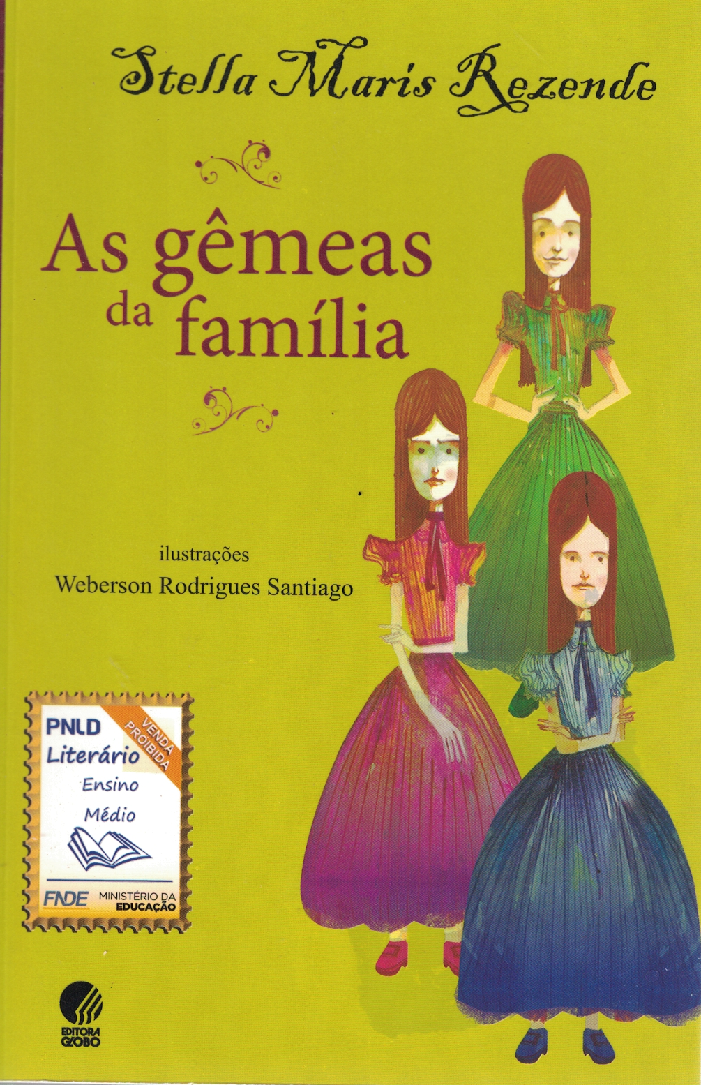 Capa de As gêmeas da família