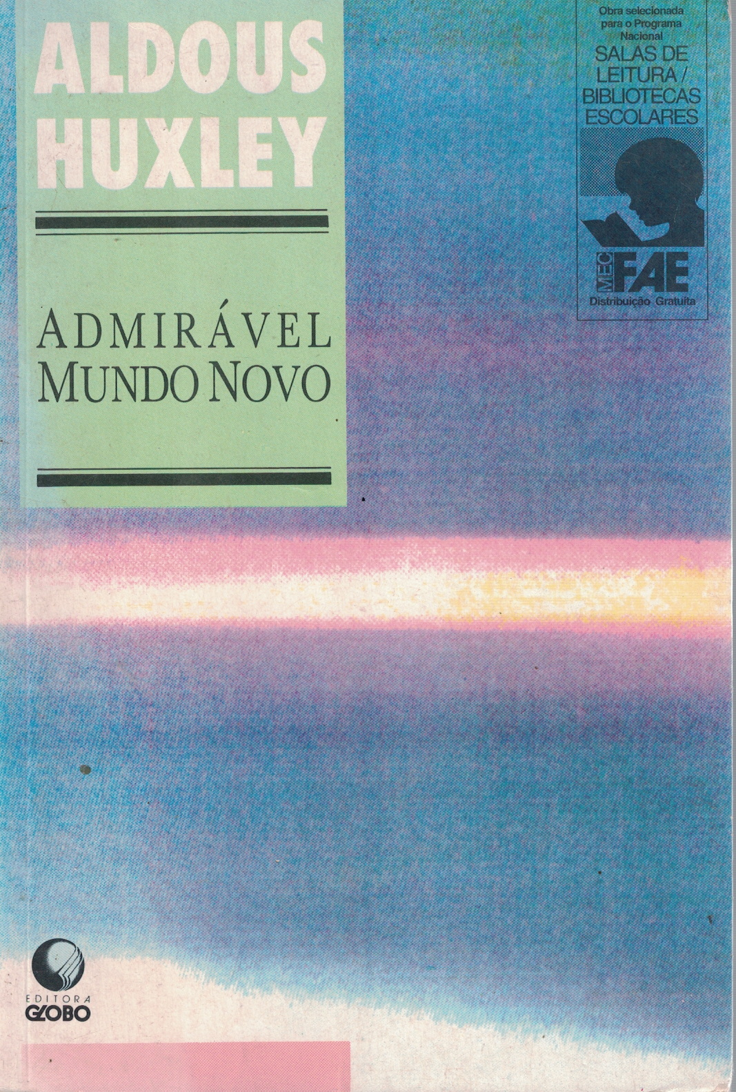 Capa de ADMRÁVEL MUNDO NOVO