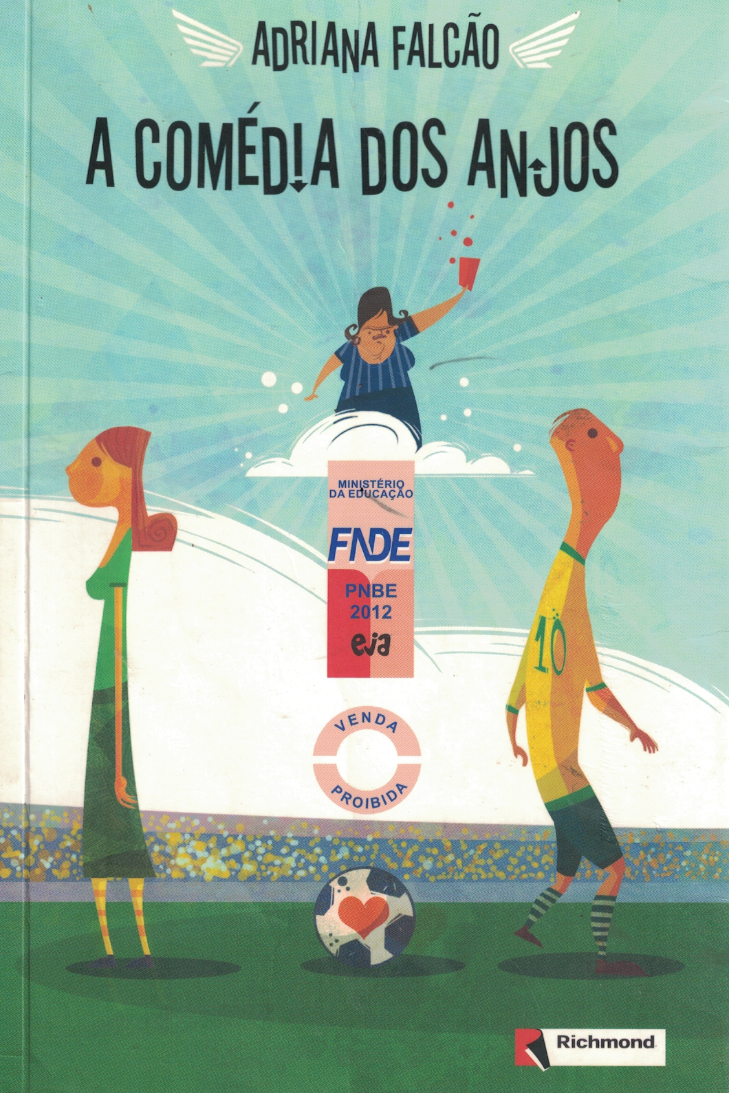 Capa de A cómedia dos anjos