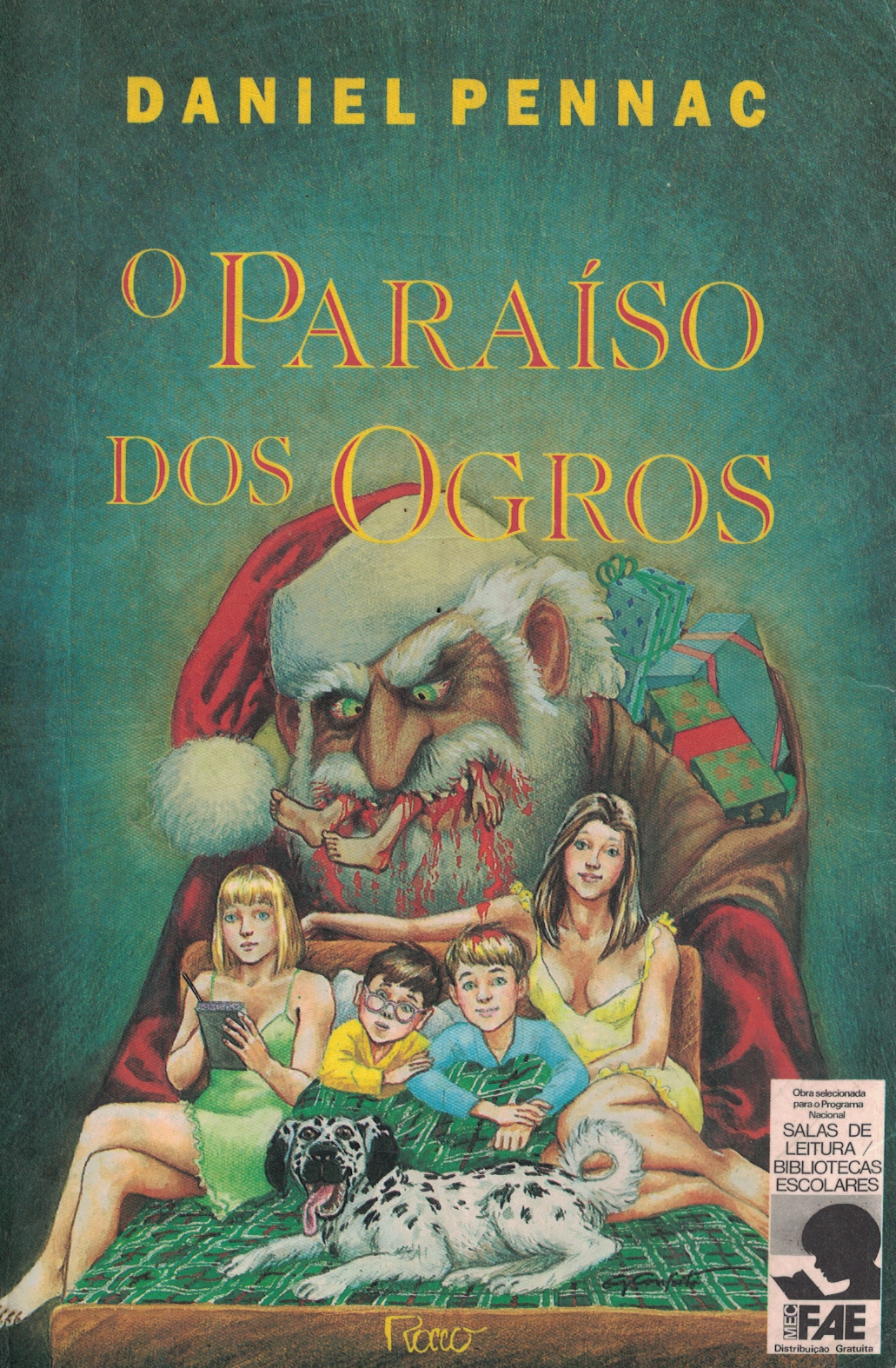 Capa de O paraíso dos ogros 