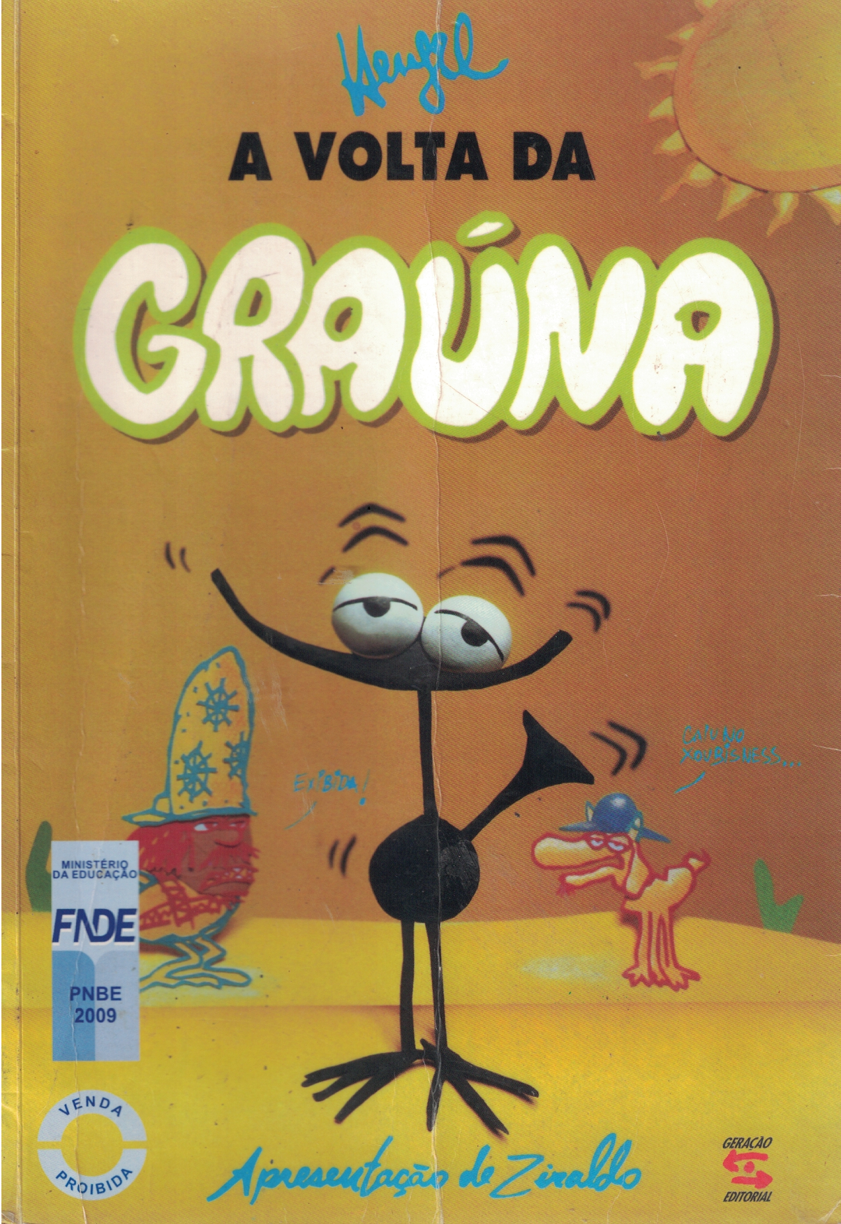 Capa de A volta da graúna