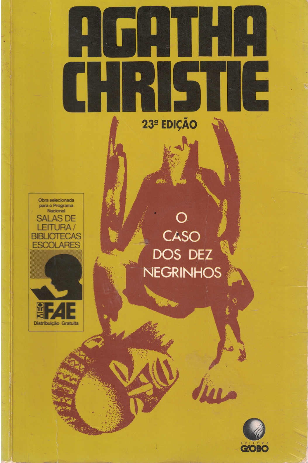 Capa de O caso dos dez negrinhos