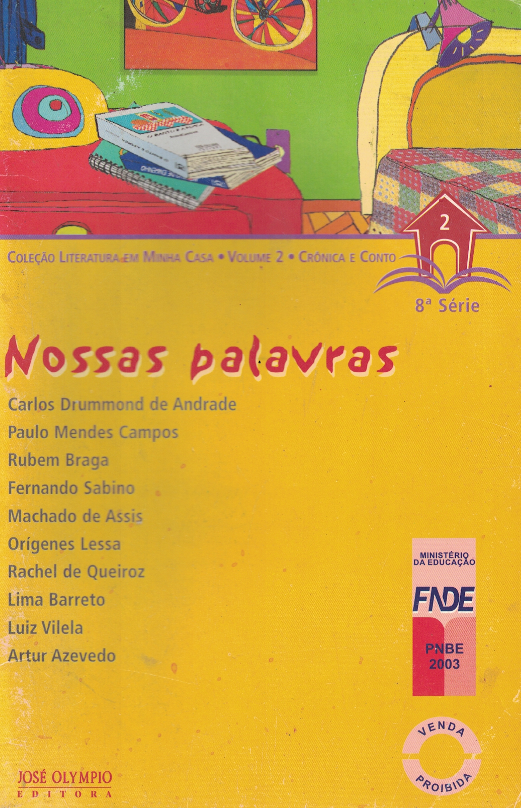 Capa de Nossas palavras