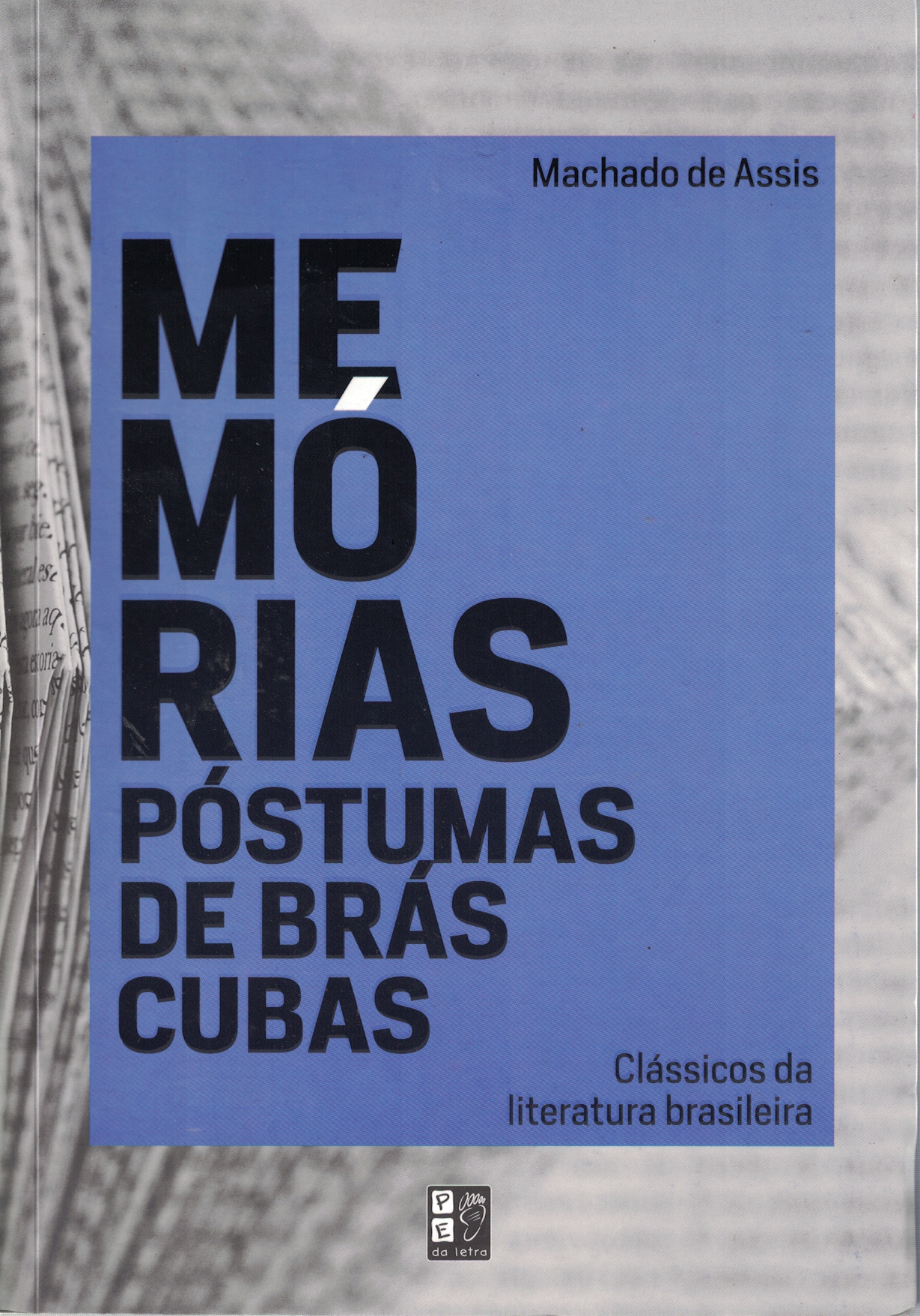 Capa de Memórias póstumas de Brás Cubas
