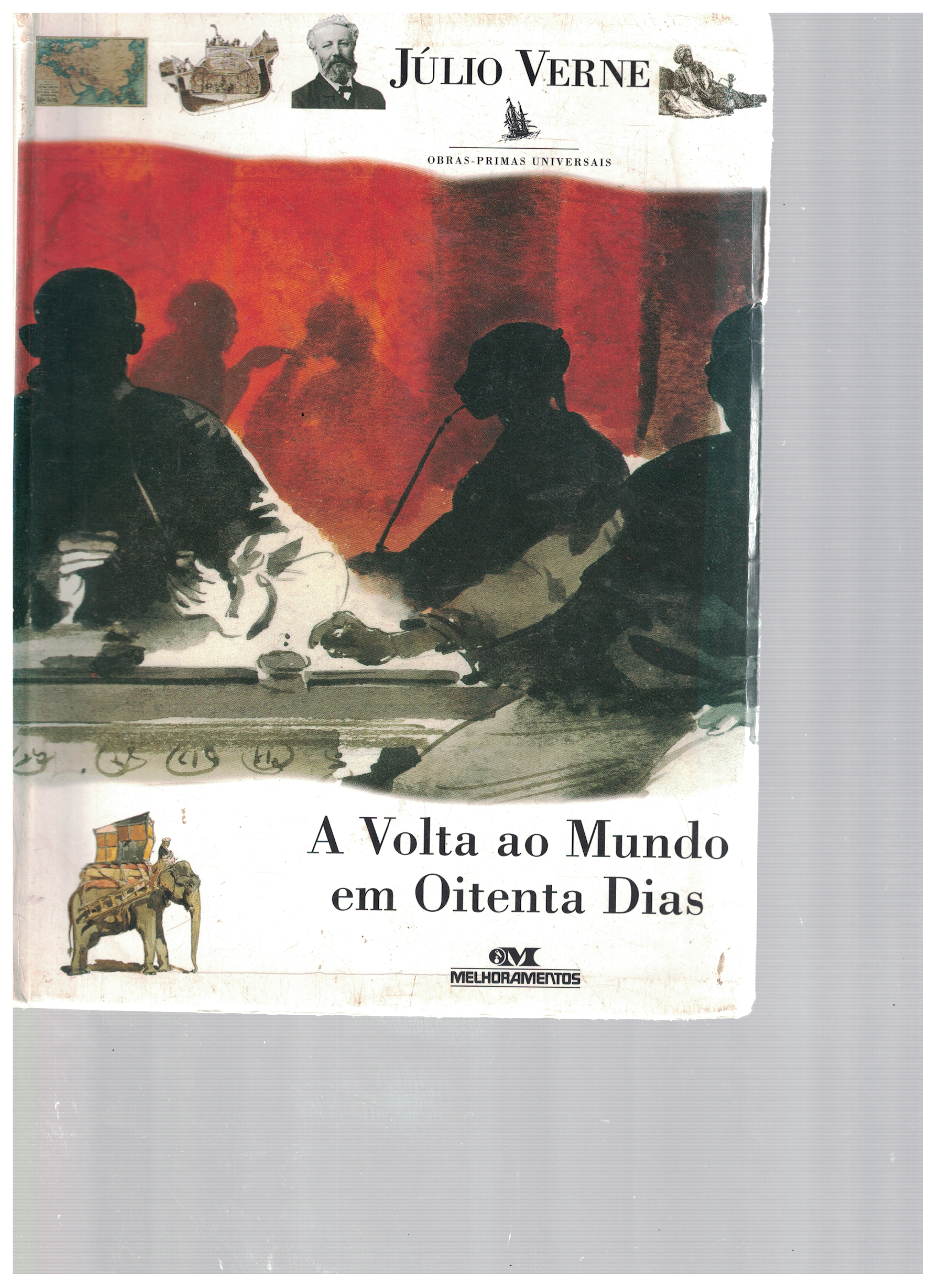 Capa de a volta ao mundo em oitenta dias