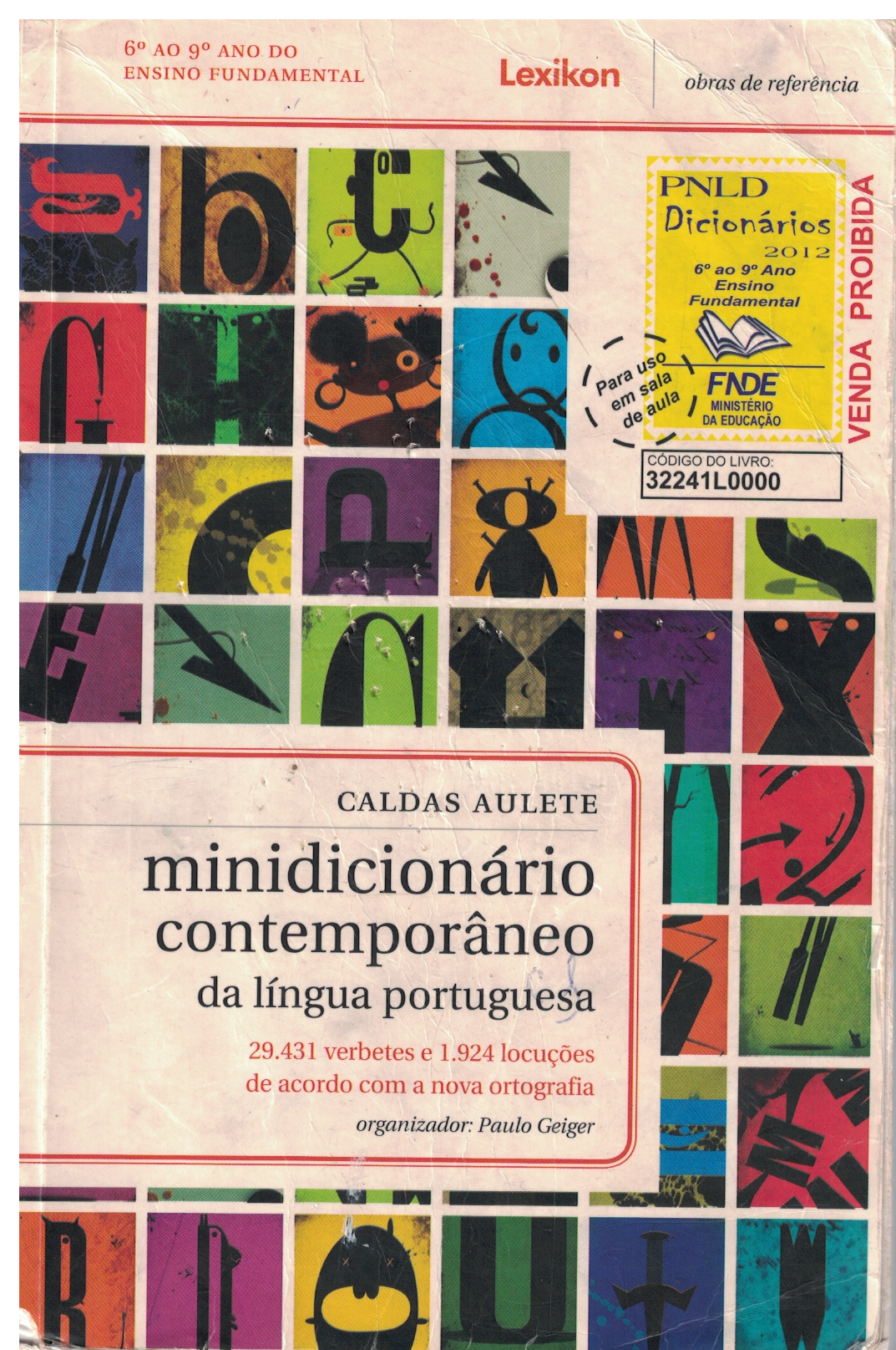 Capa de Minidicionário contemporânio da língua portuguesa