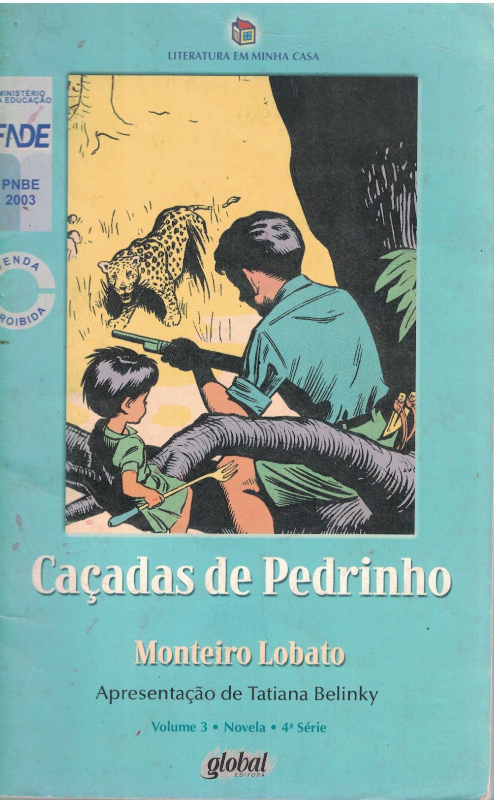 Capa de Caçadas de pedrinho