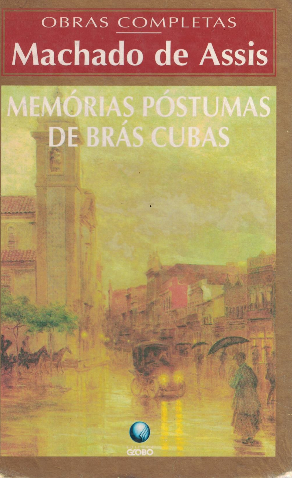 Capa de Memórias póstumas de Brás Cubas