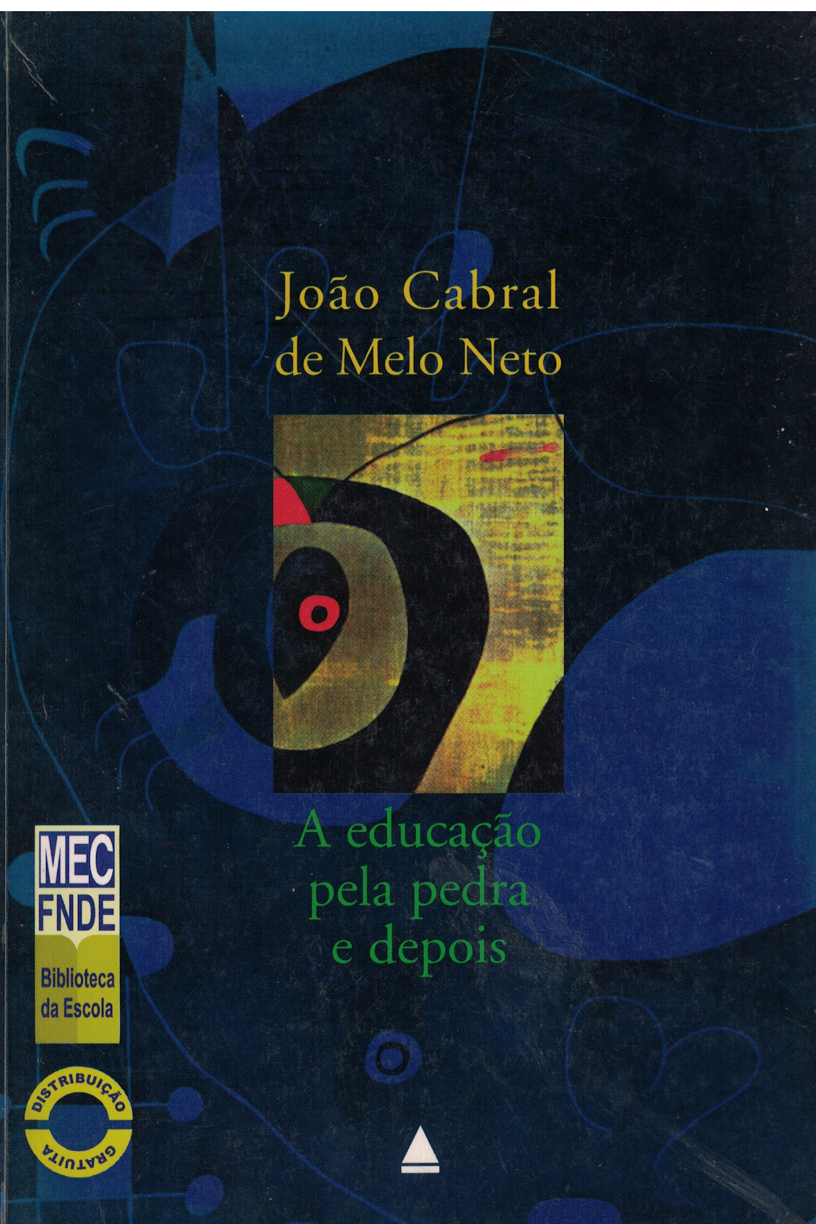Capa de A edução pela pedra e depos