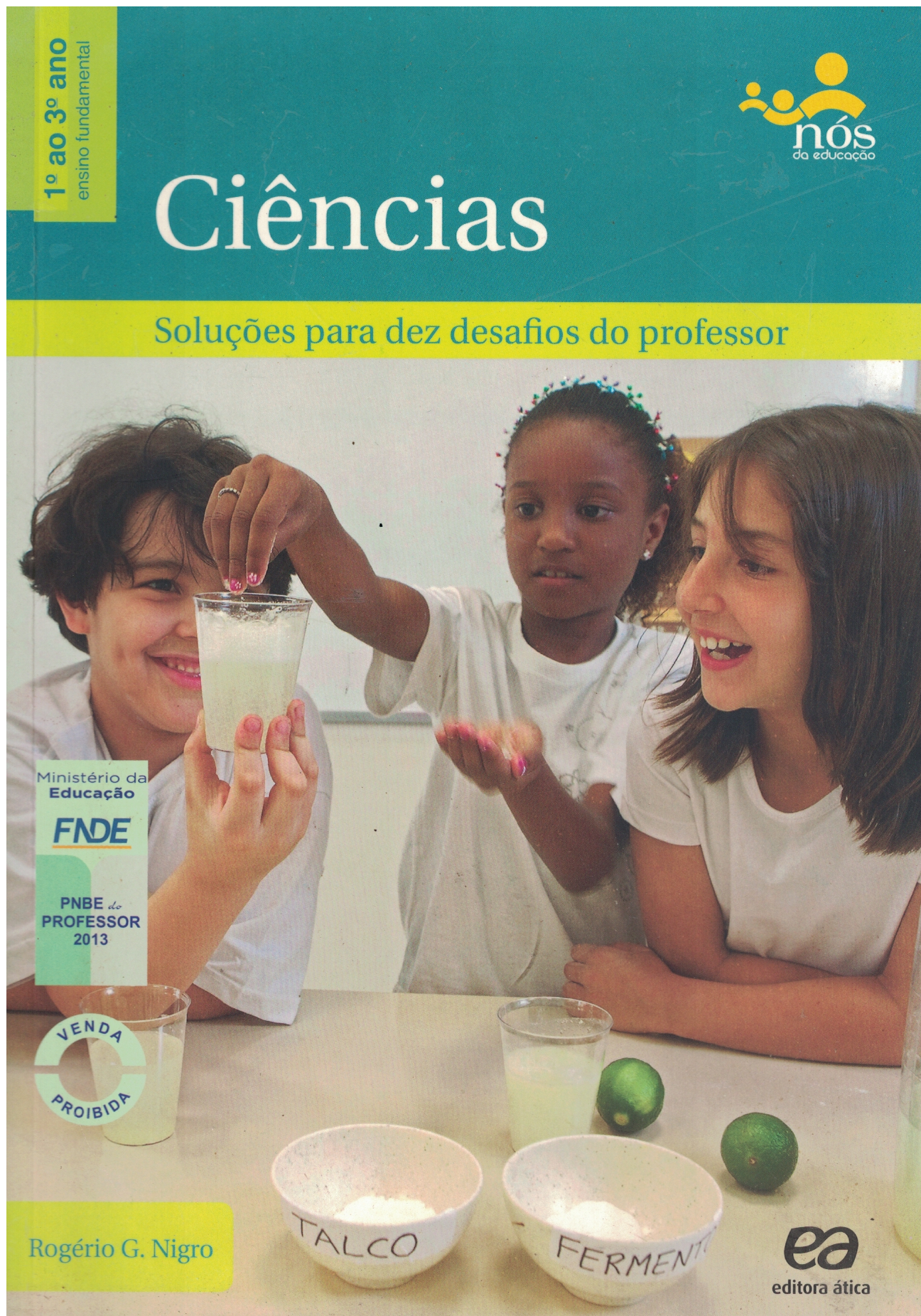 Capa de Ciências soluções para dez desafios do professor 