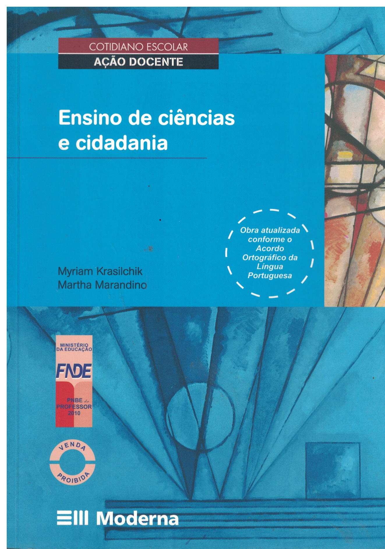 Capa de Ensino de ciências e cidadania