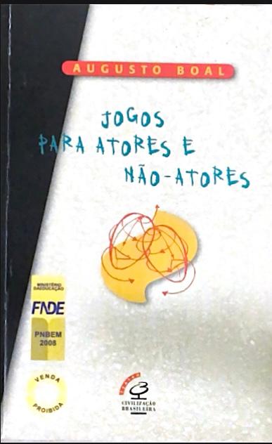 Capa de Jogos para atores e não atores